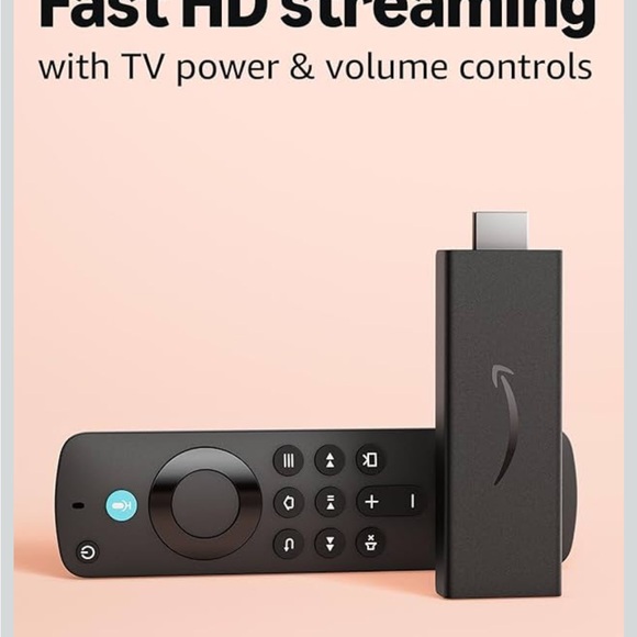 Amazon Fire TV Stick HD - Black and Orange - Picture 2 of 2